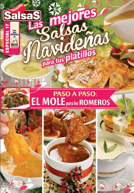Irresistibles Salsas Especial 17 - Las mejores salsas navide̱as para tus platillos - Formato Digital - ToukanMango