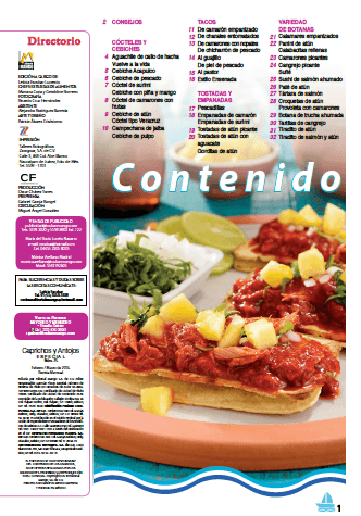 Caprichos y Antojos Especial 75 - Botanas del Mar - Formato Digital - ToukanMango