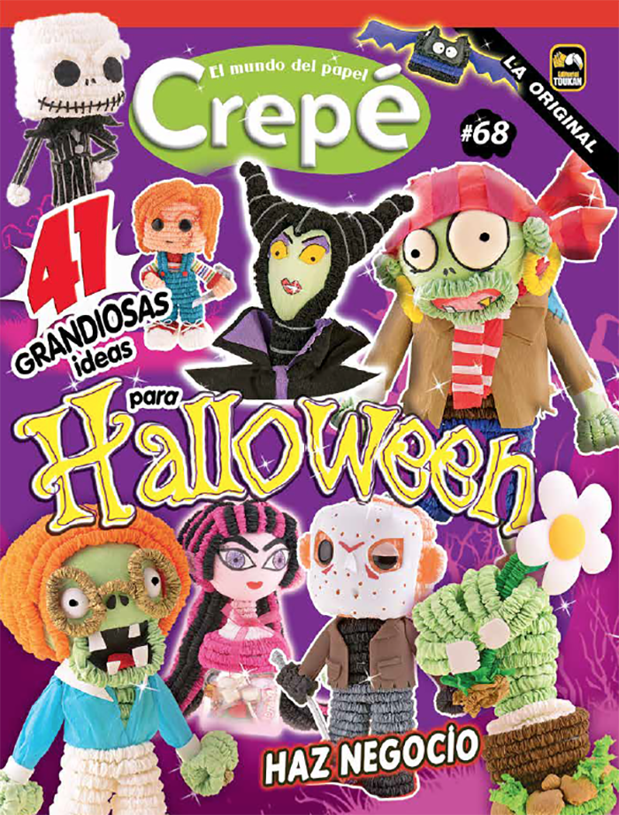 El Mundo del Papel Crep̩ 68 - Halloween - Formato Digital - ToukanMango