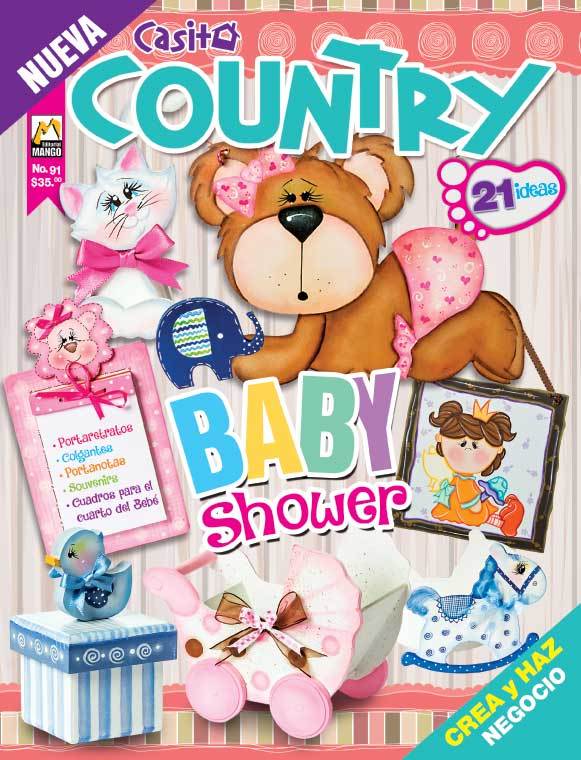 Casita country 91 - Baby Shower - Formato Digital - ToukanMango