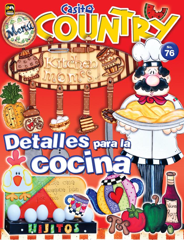 Casita Country 76 - Detalles para la cocina - Formato Digital