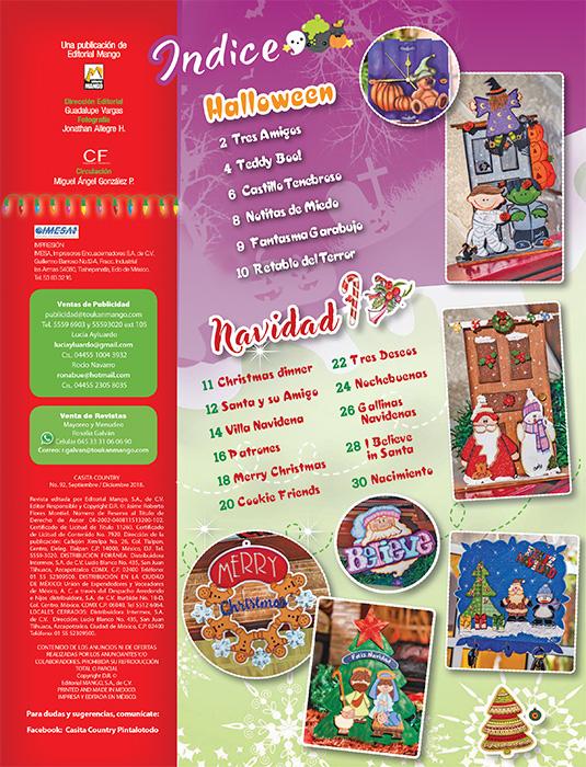 Casita country 92 - Navidad - Halloween - Formato Digital - ToukanMango