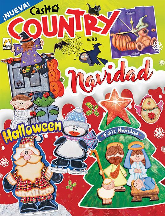 Casita country 92 - Navidad - Halloween - Formato Digital - ToukanMango