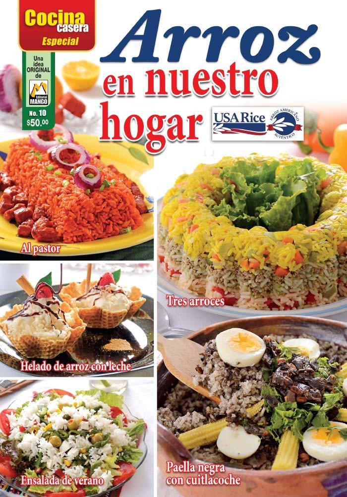Cocina Casera Especial 10 - Arroz en nuestro hogar - Formato Digital - ToukanMango