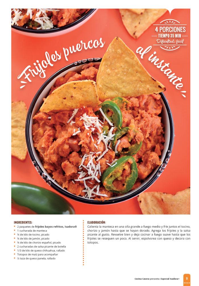 Cocina Casera Presenta 35 - Especial Frijoles Isadora - Formato Digital - ToukanMango
