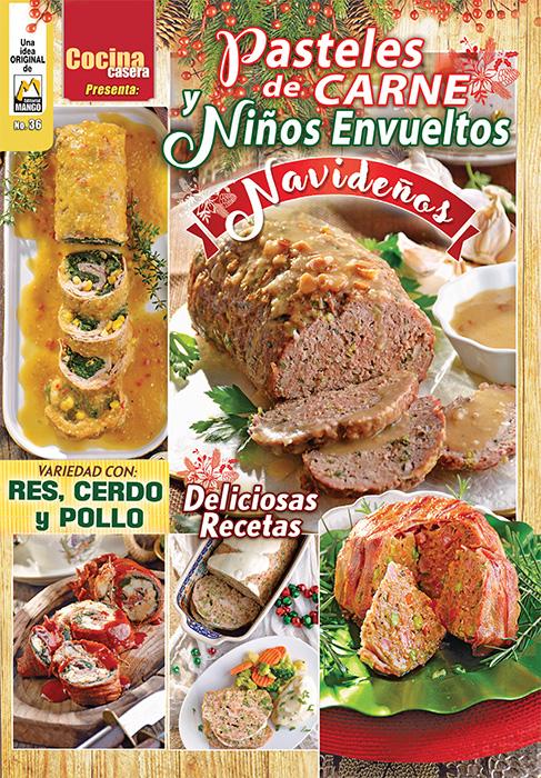 Cocina Casera Presenta 36 - Pasteles de Carne y Ni̱os Envueltos - Formato Digital - ToukanMango
