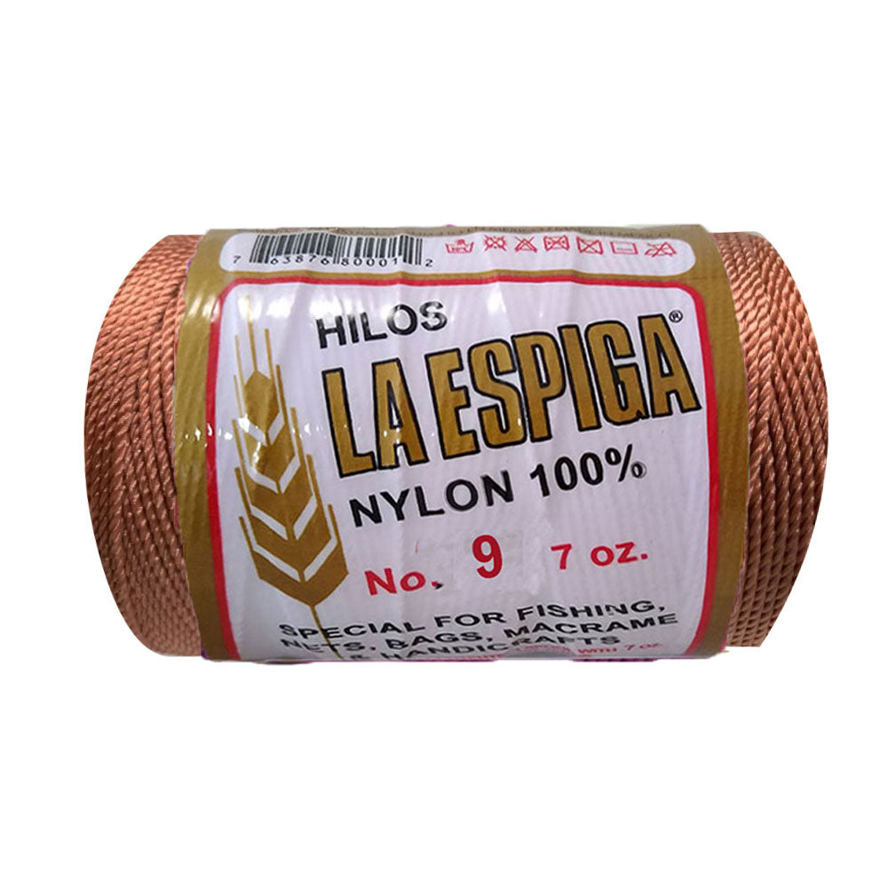 Hilo La Espiga No.9, marca Omega,  PAQUETE con 4 tubos de 200g con 310m