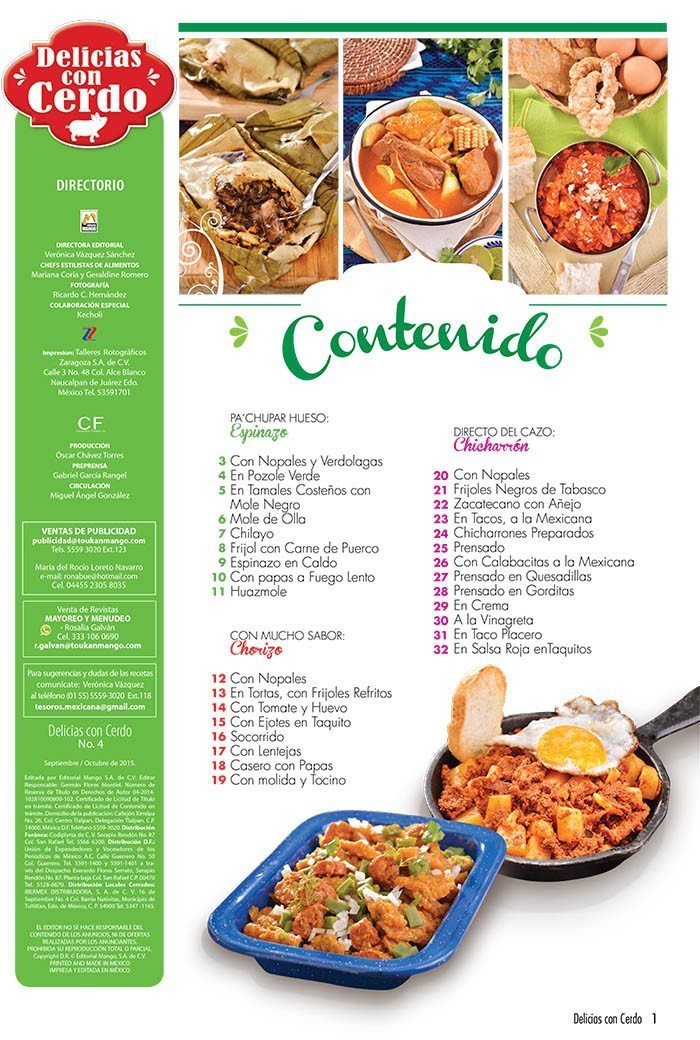 Delicias con cerdo 4 - Espinazo, chorizo y chicharrÌ_n - Formato Digital - ToukanMango