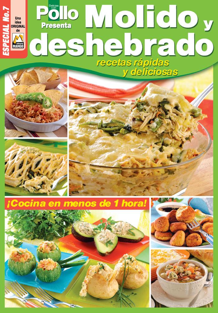 Delicias con Pollo Especial 7 - Pollo Molido y Deshebrado - Formato Digital - ToukanMango