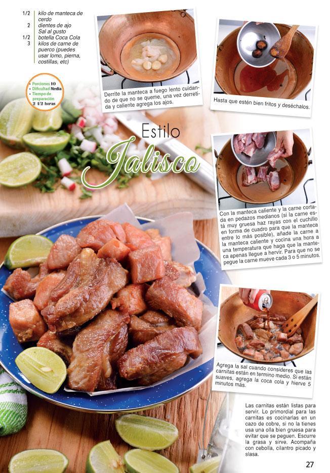 Irresistibles Platillos Especial 69 - Carnitas y Chamorros - Formato Digital - ToukanMango