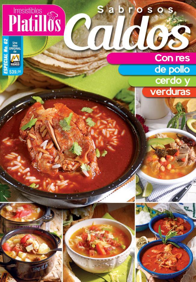 Irresistibles Platillos Especial 62 - Sabrosos caldos - Formato Digital - ToukanMango