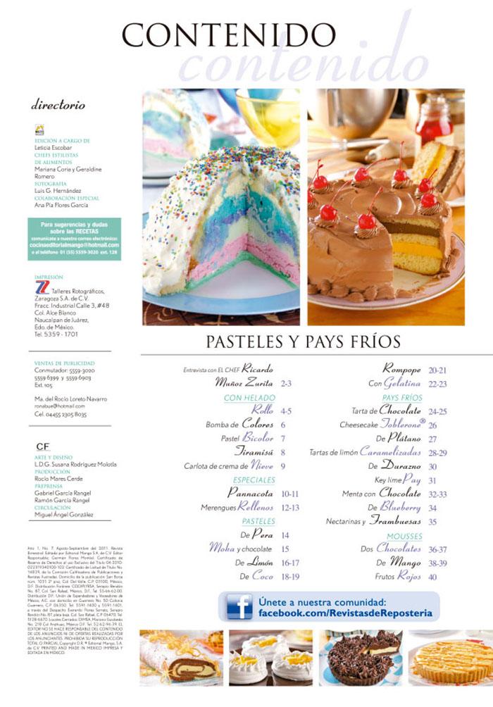 Secretos de la PastelerÌ_a Casera 07 - Pasteles y Pays FrÌ_os - Formato Digital