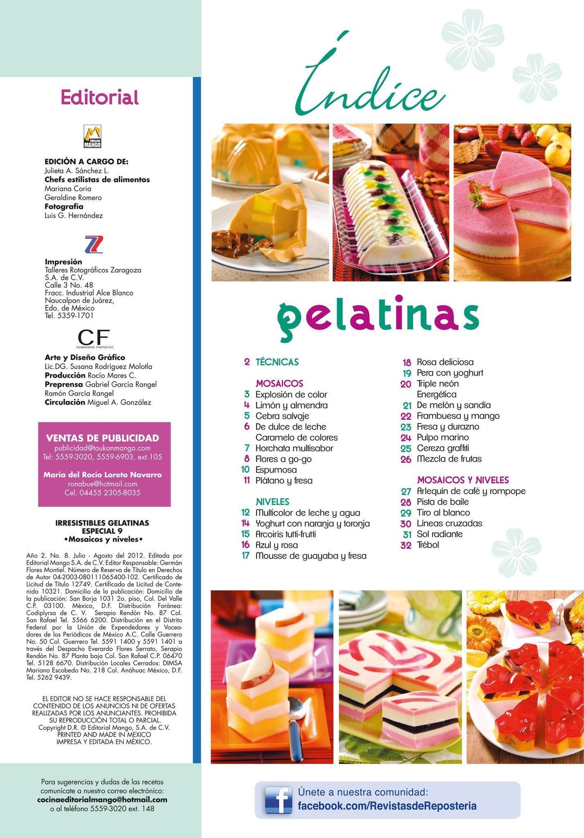 Irresistibles Gelatinas Especial No. 9 - Mosaicos y niveles - Formato Digital - ToukanMango