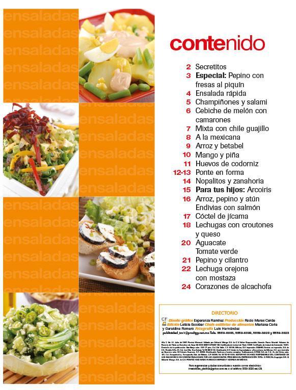 Irresistibles Ensaladas 41 - Picositas y sabrosas - Formato Digital - ToukanMango