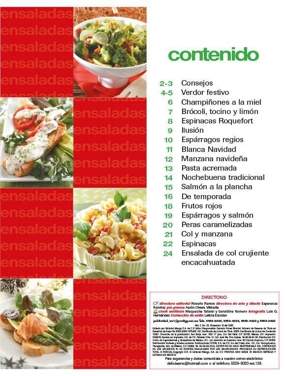 Irresistibles Ensaladas 20 - LlegÌ_ la navidad - Formato Digital - ToukanMango