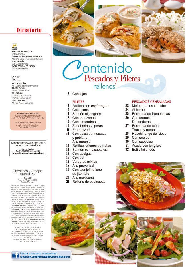 Caprichos y Antojos Especial 50 - Pescados y filetes rellenos - Formato Digital - ToukanMango