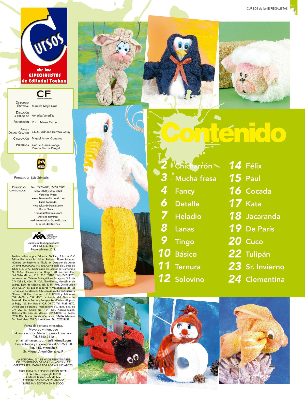 Cursos de los Especialistas 156 - Dise̱o con toallas - Formato Digital - ToukanMango