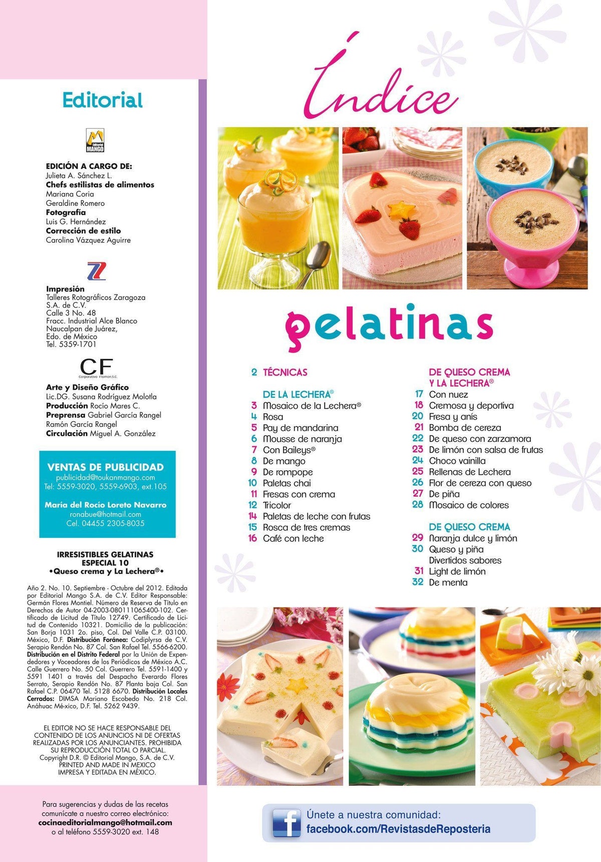 Irresistibles Gelatinas Especial No. 10 - Queso crema y la lechera - Formato Digital - ToukanMango