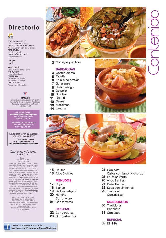 Caprichos y Antojos Especial 44 - Pancitas, menudos y barbacoas - Formato Digital - ToukanMango