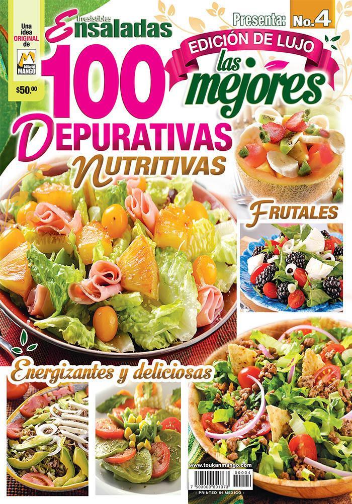 Irresistibles Ensaladas Presenta 4 - Las mejores 100 - Formato Digital - ToukanMango
