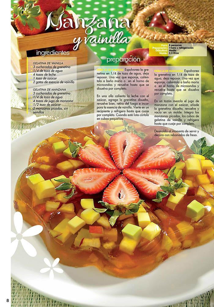 Irresistibles Gelatinas Especial No. 21 - Cocteles de Fruta en gelatina - Formato Digital - ToukanMango