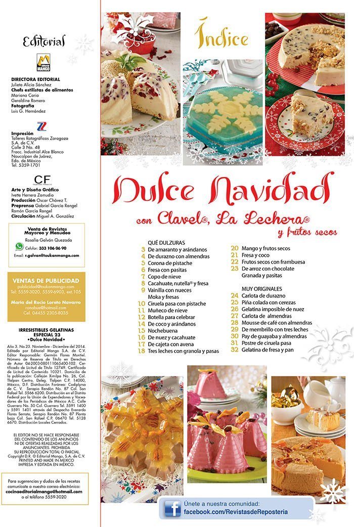 Irresistibles Gelatinas Especial No. 23 - Dulce Navidad - Formato Digital - ToukanMango