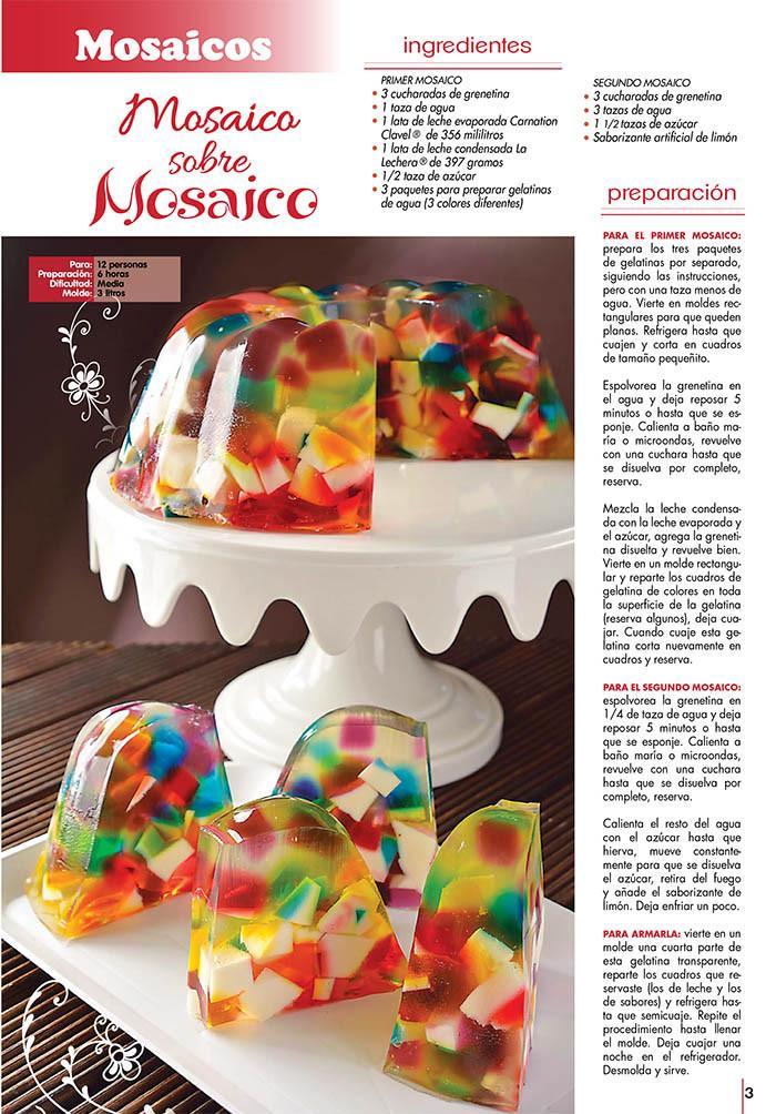 Irresistibles Gelatinas Especial No. 24 - Marmoleadas y en mosaico - Formato Digital - ToukanMango