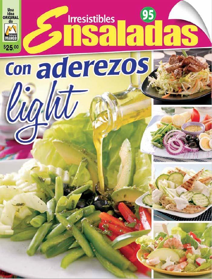 Irresistibles Ensaladas 95 - Con aderezos light - Formato Digital - ToukanMango