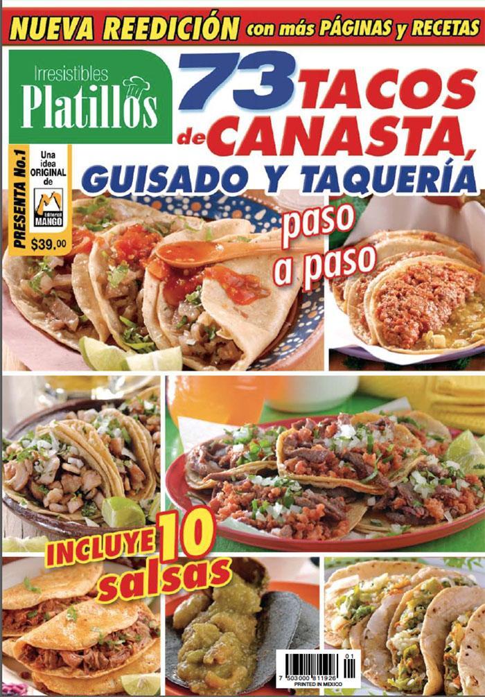 Irresistibles Platillos Presenta 1 - 73 tacos de canasta, guisado y taquerÌ_a - Formato Digital - ToukanMango