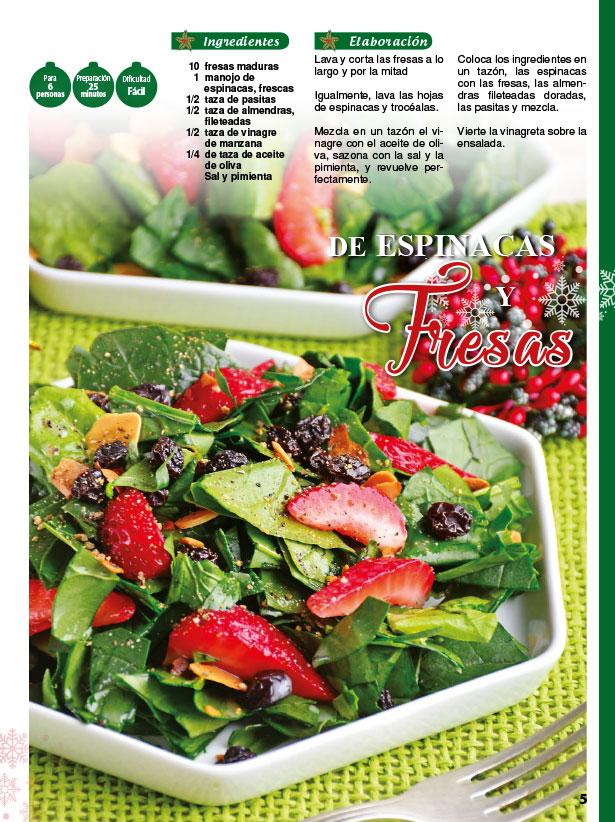 Irresistibles Ensaladas Especial 44 - Navide̱as åÁTodas se antojan! - Formato Digital - ToukanMango