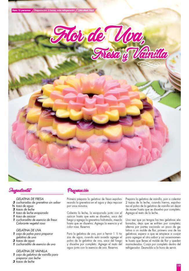 Irresistibles Gelatinas Especial 36 - Marmoleadas La lechera, clavel, chocolate, frutas - Formato Digital - ToukanMango