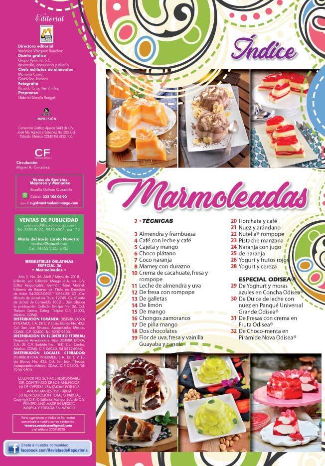 Irresistibles Gelatinas Especial 36 - Marmoleadas La lechera, clavel, chocolate, frutas - Formato Digital - ToukanMango