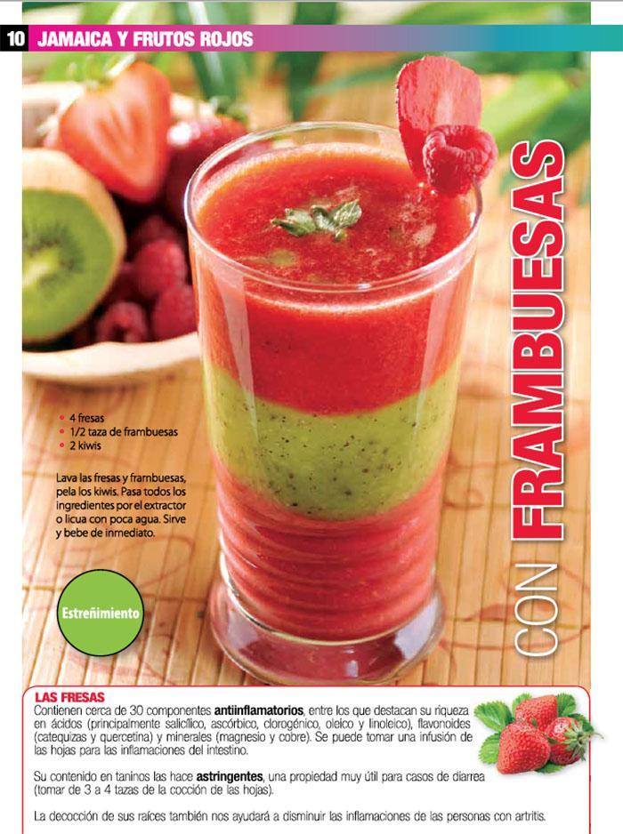 Irresistibles Jugos Especial 28 - Desinflamar y mantenerse joven - Formato Digital - ToukanMango