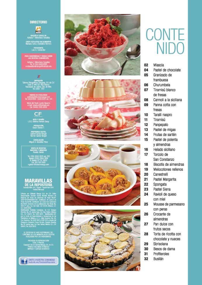 Maravillas de la ReposterÌ_a Especial 44 - Los mejores postres italianos - Formato Digital - ToukanMango