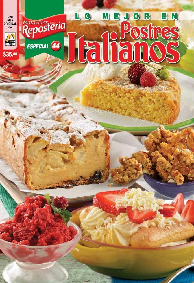 Maravillas de la ReposterÌ_a Especial 44 - Los mejores postres italianos - Formato Digital - ToukanMango