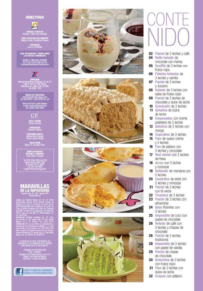 Maravillas de la ReposterÌ_a Especial 43 - 30 Postres suculentos - Formato Digital - ToukanMango