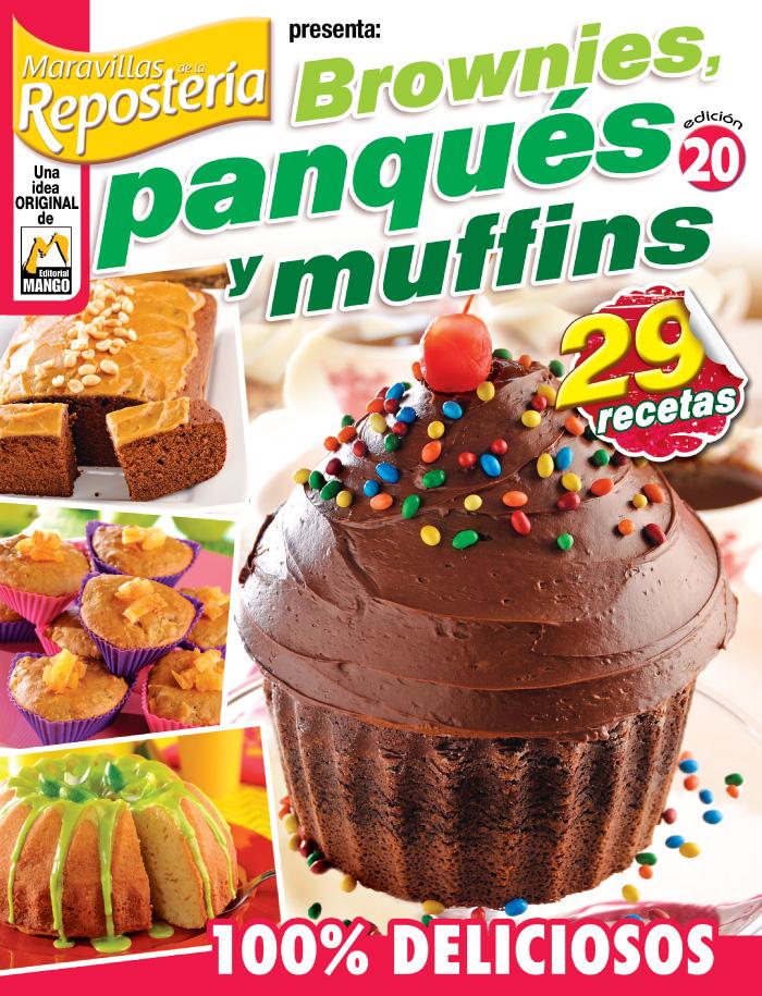 Maravillas de la Repostería 20 - Brownies, Panqu̩es y Muffins - Formato Digital