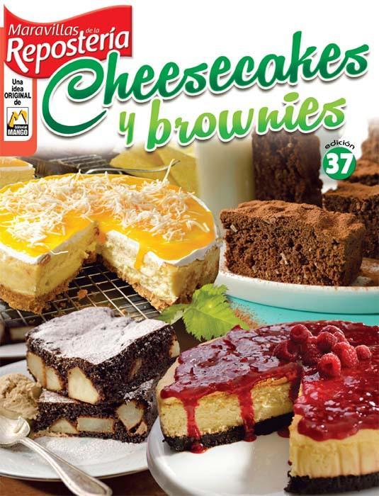 Maravillas de la ReposterÌ_a 37 - Cheesecakes y brownies - Formato Digital - ToukanMango