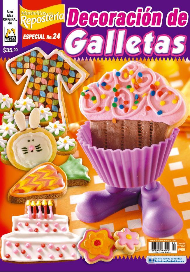 Maravillas de la ReposterÌ_a Especial 24 - DecoraciÌ_n de Galletas - Formato Digital - ToukanMango