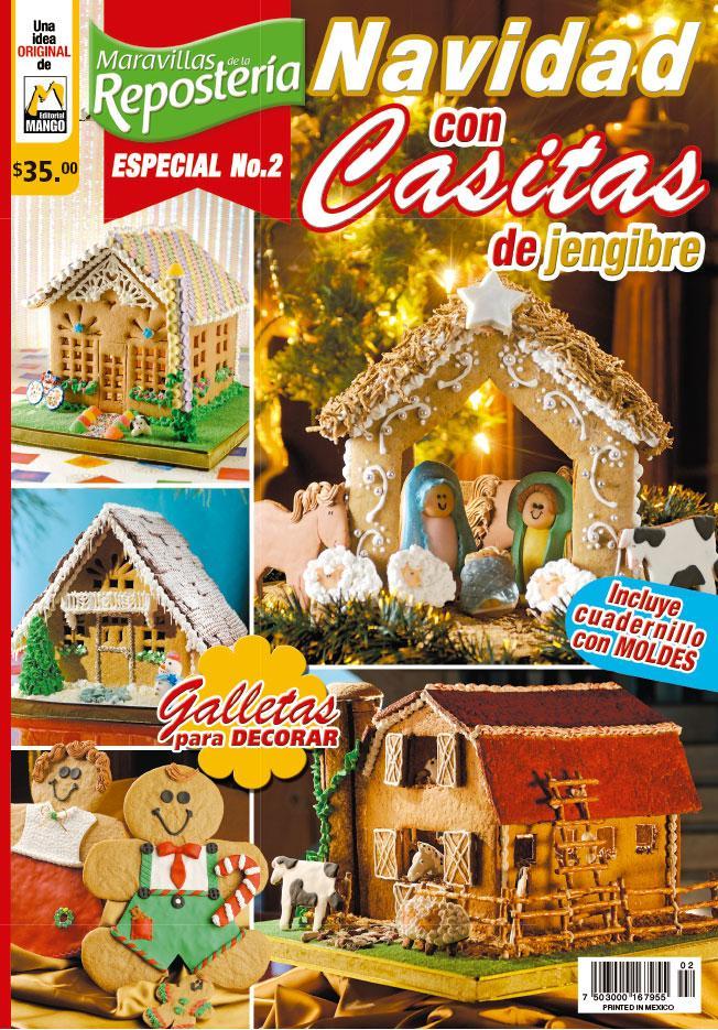 Maravillas de la ReposterÌ_a Especial 2 - Navidad con Casitas de Jengibre - Formato Digital - ToukanMango