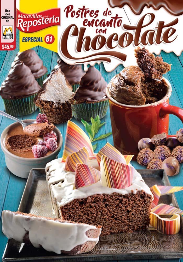 Maravillas de la ReposterÌ_a Especial 61 - Postres de encanto con chocolate - Formato Digital - ToukanMango