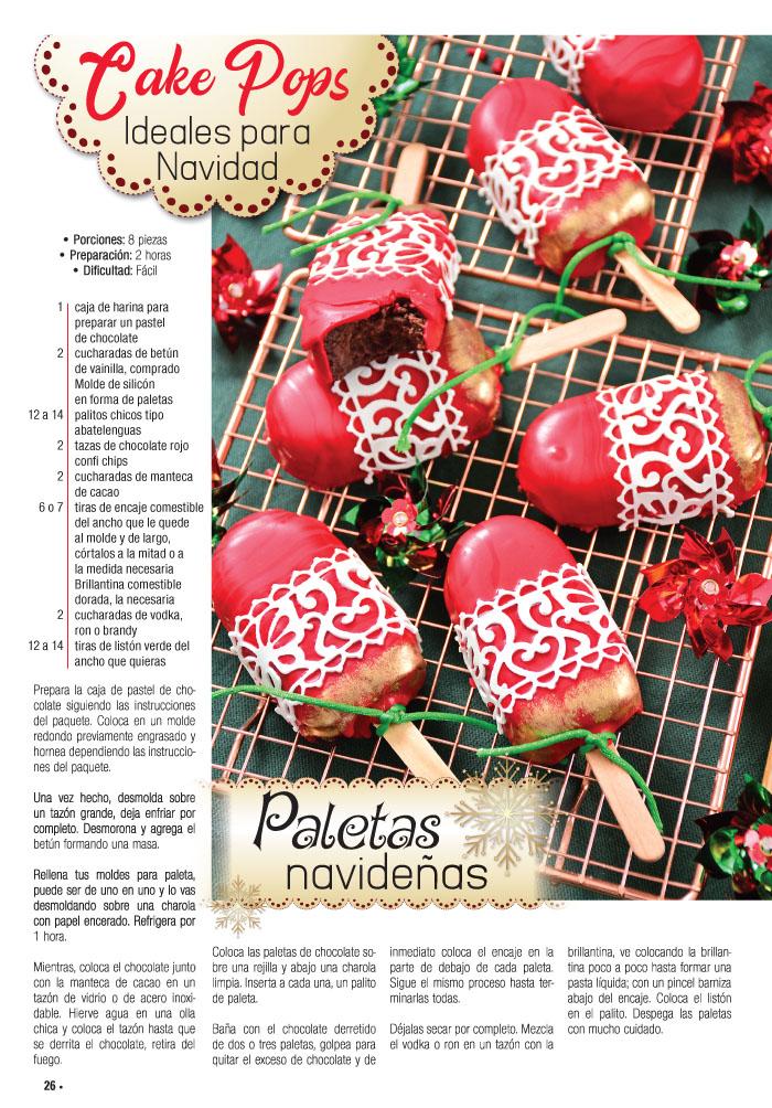 Maravillas de la ReposterÌ_a Especial 66 - Navidad con Manzanas Decoradas - Formato Digital