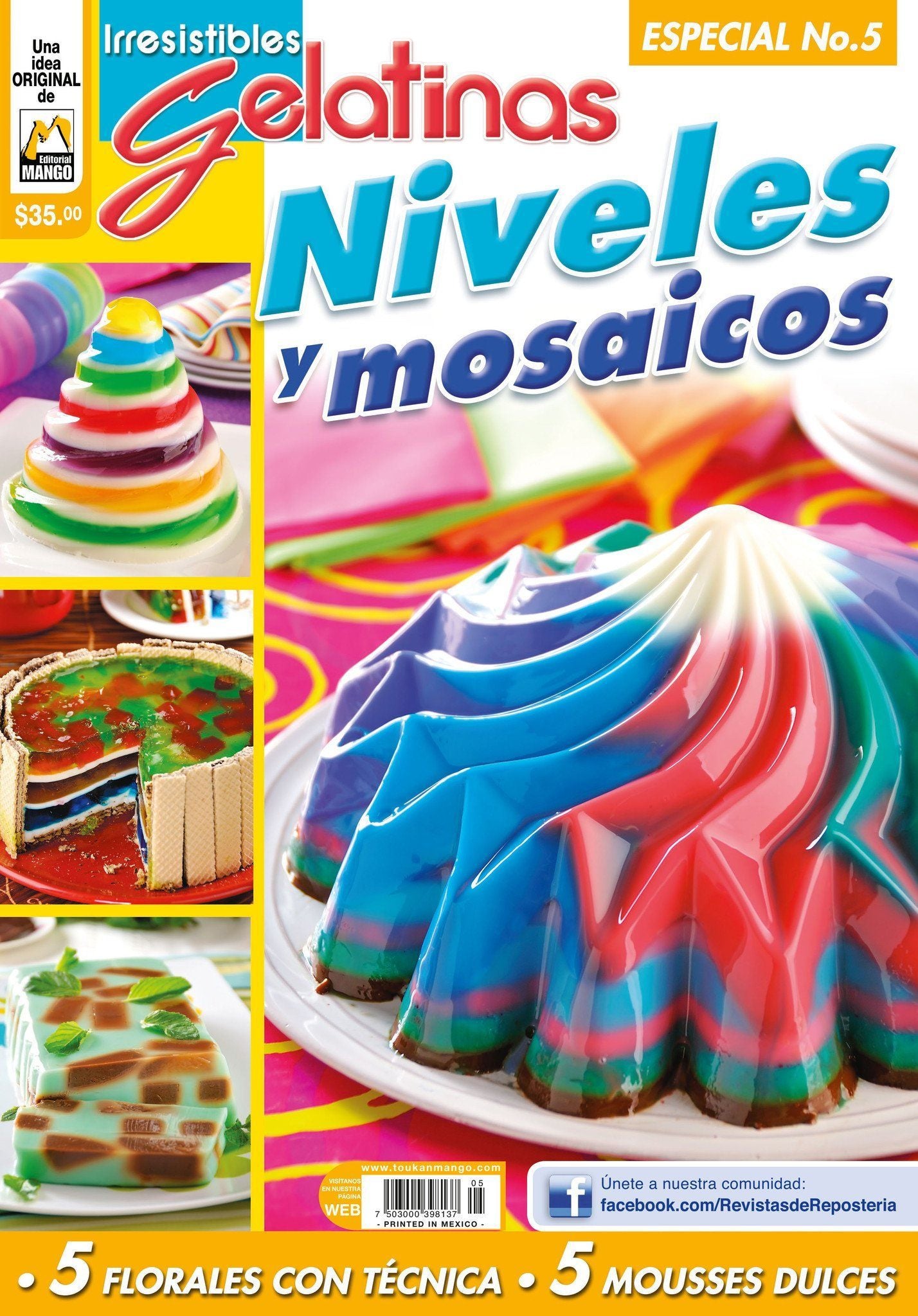 Irresistibles Gelatinas Especial No. 5 - Niveles y mosaicos - Formato Digital - ToukanMango