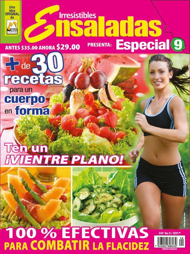 Irresistibles Ensaladas Especial 9 - MÌÁs de 30 recetas para un cuerpo en forma - Formato Digital - ToukanMango