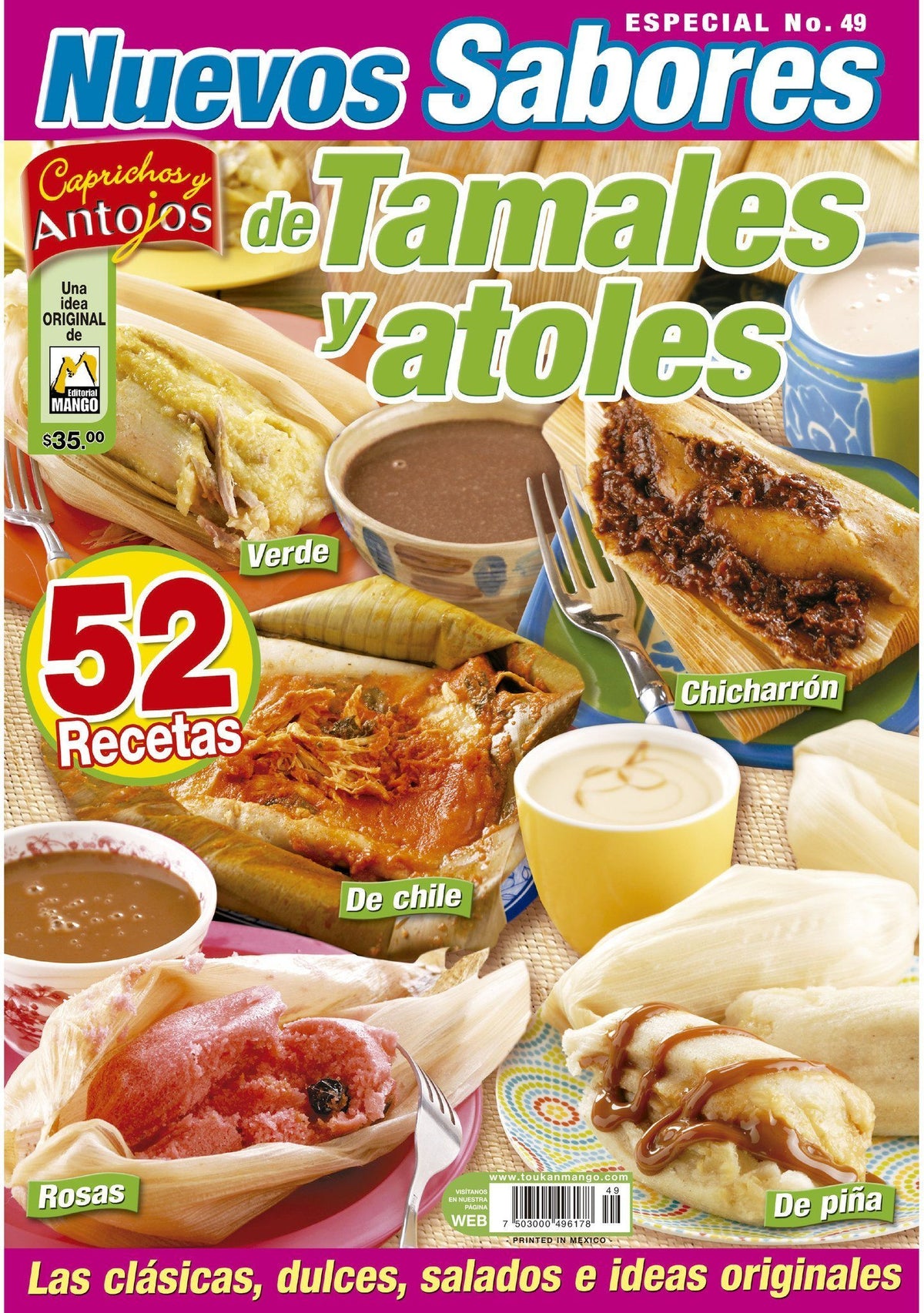Caprichos y Antojos Especial 49 - Nuevos sabores de tamales y atoles - Formato Digital - ToukanMango