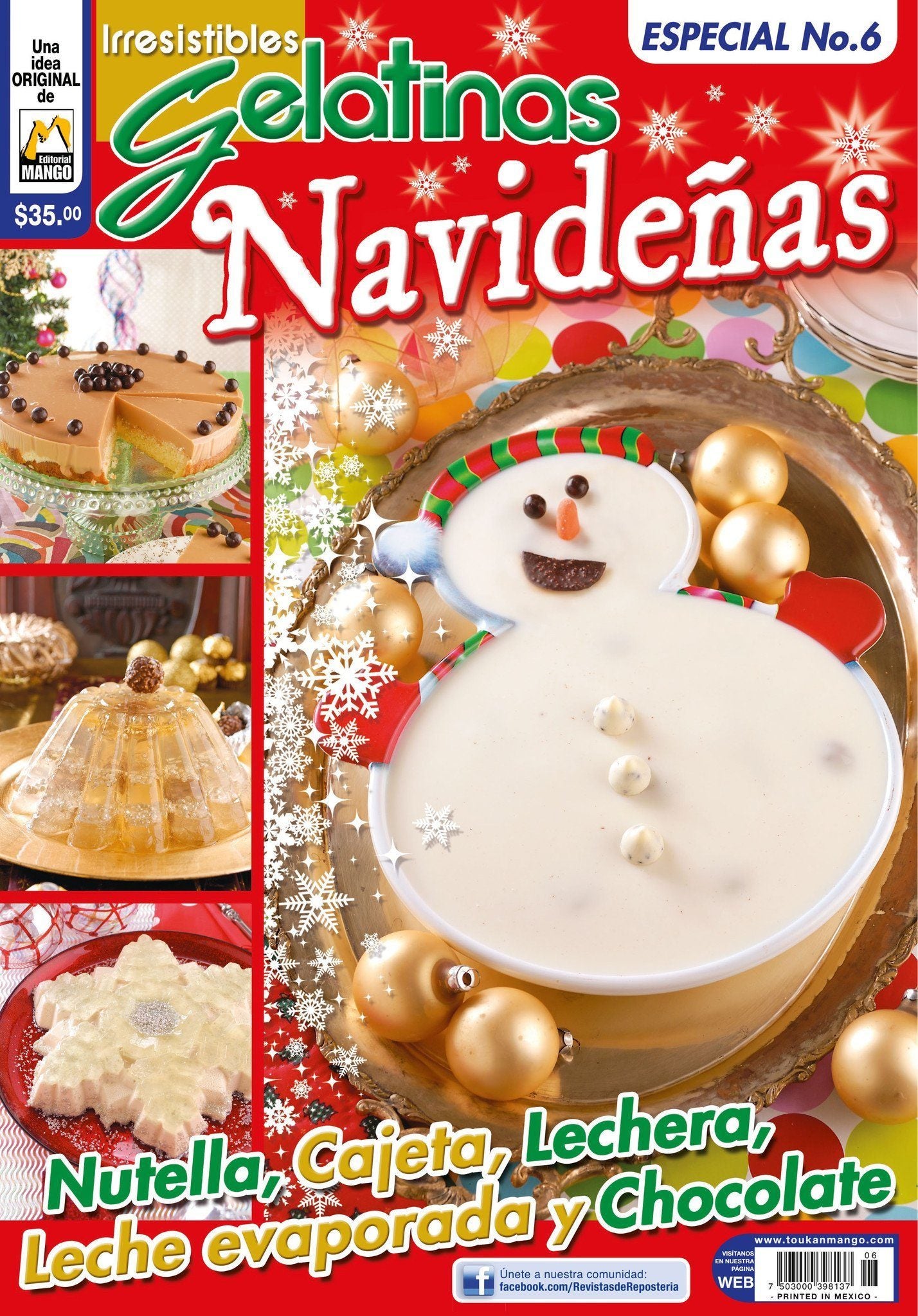 Irresistibles Gelatinas Especial No. 6 - Navide̱as - Formato Digital - ToukanMango