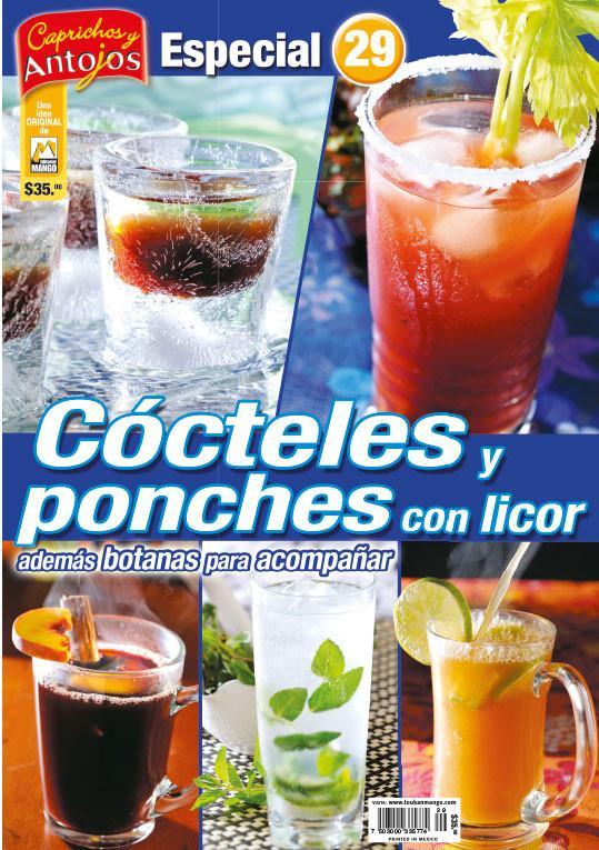 Caprichos y Antojos Especial 29 - CÌ_cteles y ponches con licor - Formato Digital - ToukanMango