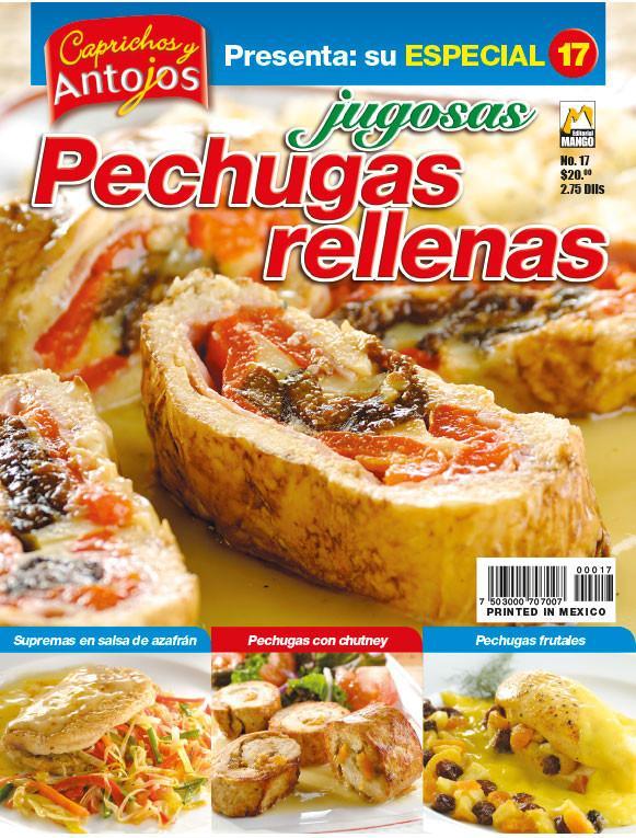 Caprichos y Antojos Especial 17 - Jugosas pechugas rellenas - Formato Digital - ToukanMango