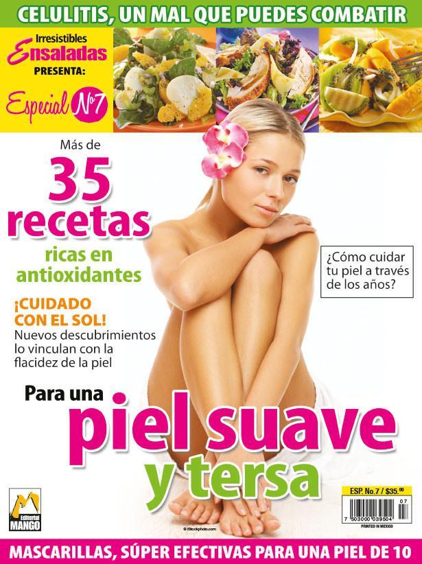 Irresistibles Ensaladas Especial 7 - 35 recetas para una piel suave y tersa - Formato Digital - ToukanMango