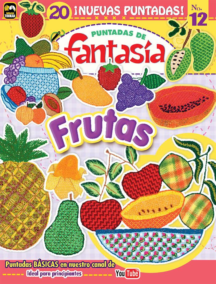 Puntadas de Fantasía 12 - Frutas - Formato Digital